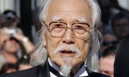 El director japon&eacute;s Seijun Suzuki, en el festival de Cannes en 2005. 