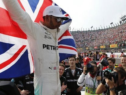 Lewis Hamilton, campeón del mundo de F1 por cuarta vez