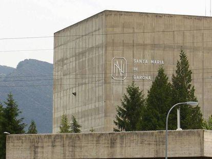 -Fotografía de archivo de la central nuclear de Santa María de Garoña (Burgos)