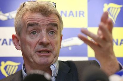 El presidente de Ryanair, Michael O&#039;Leary. 