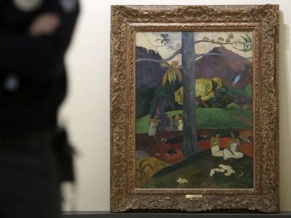 'Mata mua', de Paul Gauguin, en el museo Thyssen en octubre de 2012.