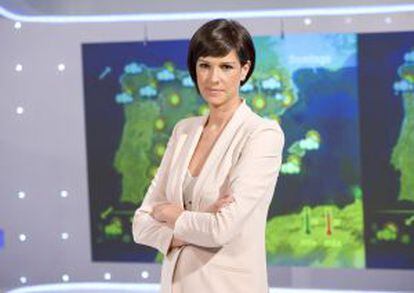 Mónica López, presentadora de 'El tiempo 2' en TVE