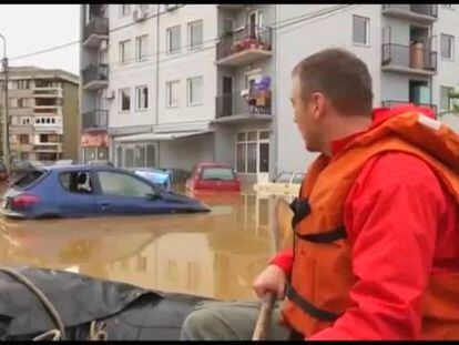 Las inundaciones en los Balcanes dejan decenas de muertos.