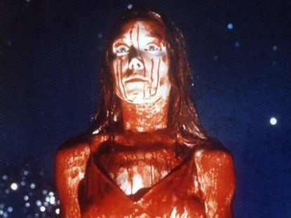 Sissy Spacek, en una imagen de 'Carrie' (1976).