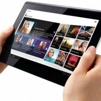 Sony Tablet S es otro de los contrincantes del iPad