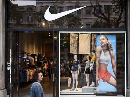 Una tienda de Nike en Barcelona