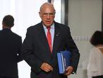 FILE PHOTO: The Organisation for Economic Co-operation and Development (OECD) Secretary General Angel Gurria arrives for a summit in Biarritz, France August 25, 2019. Ludovic Marin/Pool via REUTERS/File Photo