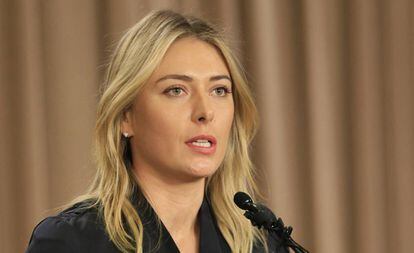 Sharapova anunció el 7 de marzo que usó meldonium.