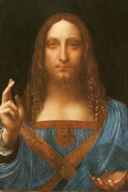 <i>Salvator Mundi,</i> el Cristo de Leonardo recientemente atribuido.