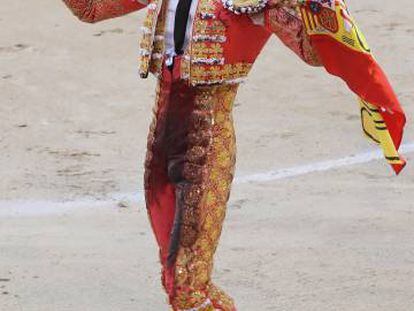 Paco Ureña, el pasado sábado en Las Ventas.