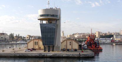 Imagen del puerto de Ceuta