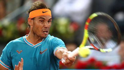 Rafael Nadal se disputa el pase a la final del Mutua Madrid Open 2019