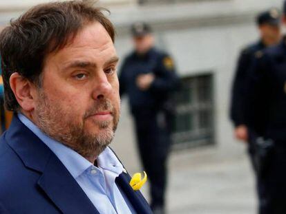 El exvicepresidente de la Generalitat Oriol Junqueras.