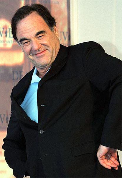 Oliver Stone, en la Mostra de Venecia.