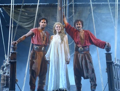 Roger Berruezo, Ana San Martín i Carlos Gramaje.