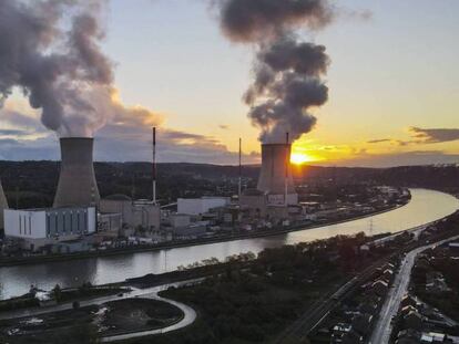 Planta nuclear de Engie en Tihange, Bélgica.