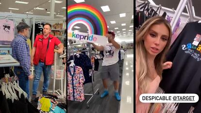 Videos en redes sociales muestran ataques homofóbicos en Target.