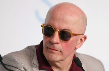 El director Jacques Audiard en Cannes.