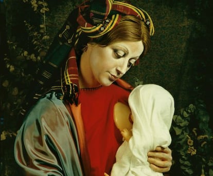 Una de las fotografías sin título de Cindy Sherman fechada en 1990.