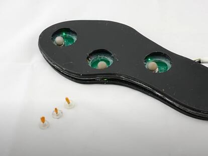 El robot desarrollado para estimular las cosquillas en los pies