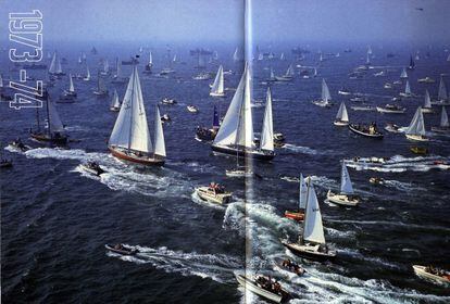 Salida de Portsmouth el 8 de septiembre de 1973.