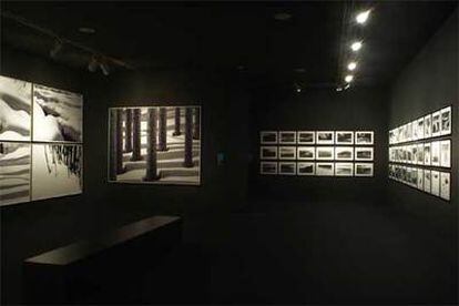 Fotografías de Kiarostami en La Casa Encendida, Madrid.