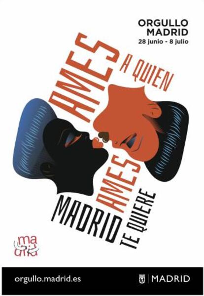 Un dels cartells de Padilla per a l'Ajuntament de Madrid.