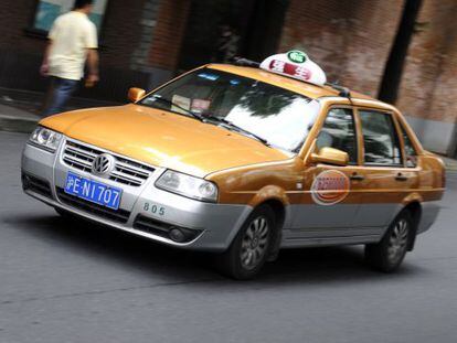 No es nada f&aacute;cil en Shangh&aacute;i saber de qu&eacute; color parar el taxi.