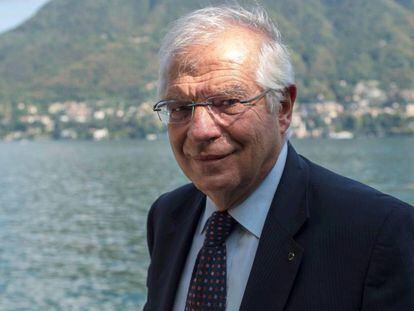 El ministre d'Afers Exteriors, Josep Borrell, en una imatge a la ciutat italiana de Cernobbio.