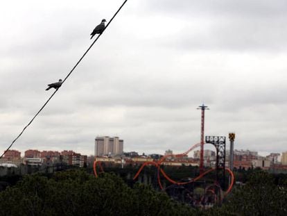 El parque de atracciones de Madrid, instalado en la Casa de Campo
