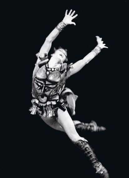 Maris Liepa durante el ballet ‘Espartaco’ en el Bolshói de Moscú, en 1968