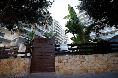Residencial donde vivía Kuzminov, en Villajoyosa.