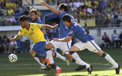 Un lance del Cádiz-Oviedo para ascender a Segunda.