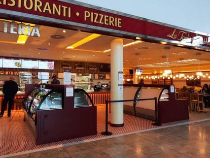 Nuevo restaurante La Tagliatella Espresso en el aeropuerto de Alicante.