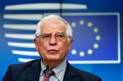 Josep Borrell, el alto representante para la Política Exterior y Seguridad Común para la Unión Europea, en julio.