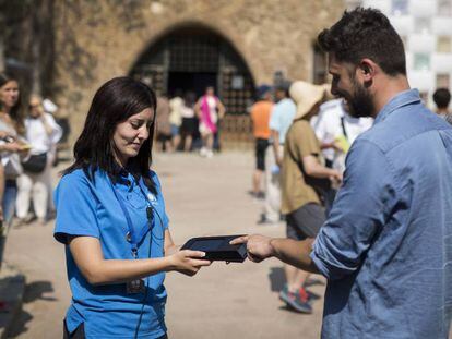 Nuevo sistema de acceso al Parque Guell para los vecinos de Barcelona