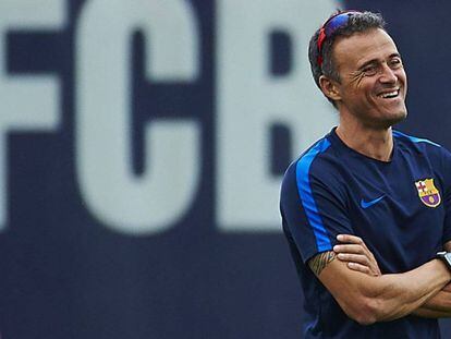 Luis Enrique: “Per guanyar títols cal una plantilla, i això és el que tenim”