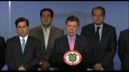 Santos quiere que se vote el acuerdo de paz con las FARC el día de las elecciones