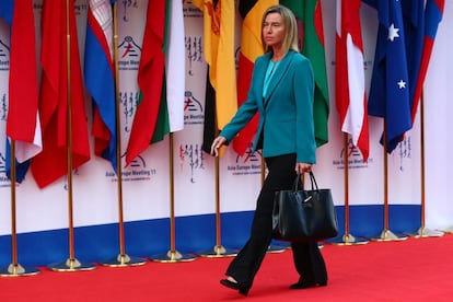 Federica Mogherini, Alta Representante para la Política Exterior de la UE.