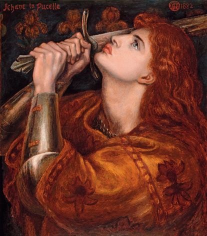 Joan of Arc, by Dante Gabriel Rossetti
