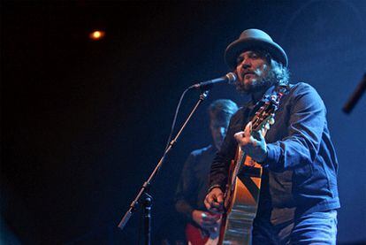 Jeff Tweedy, líder de Wilco, en el Circo Price de Madrid.