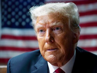 El expresidente de Estados Unidos Donald Trump, en un acto en Des Moines, Iowa, el pasado 1 de junio.