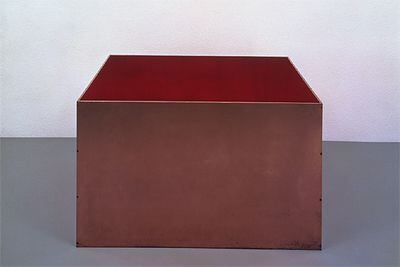Escultura sin título (1972), de Donald Judd, de la colección de la Tate Modern.