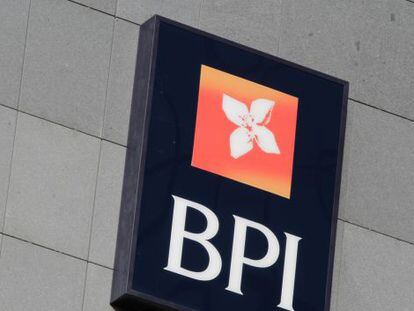 Logotipo del banco luso BPI