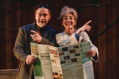 Santiago Molero e Isabel Ordaz, en 'El beso', de Ger Thijs.