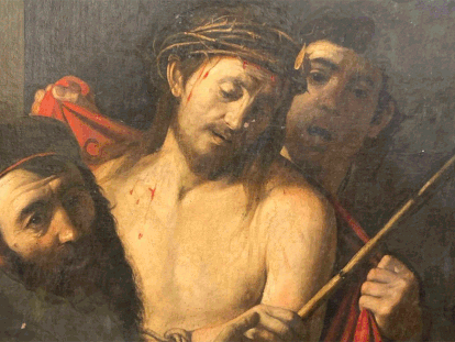 'Ecce homo' atribuido a Caravaggio.