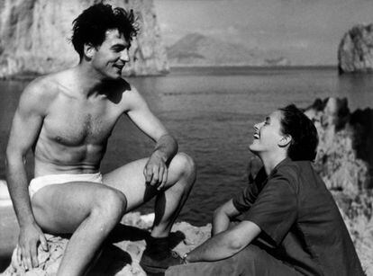 Inge Morath y Ernst Haas durante su primer encargo para Magnum, Capri, Italia, 1949