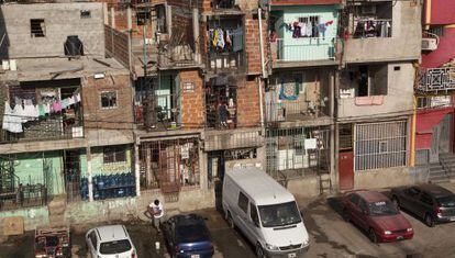 La Villa 31, un barrio pobre cerca del centro de Buenos Aires.