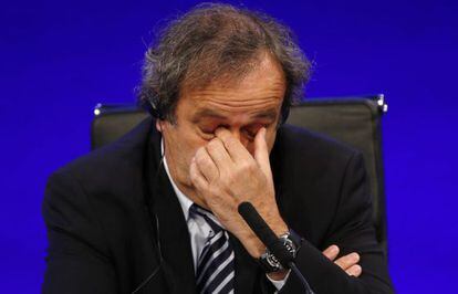 Michel Platini, el 2013.