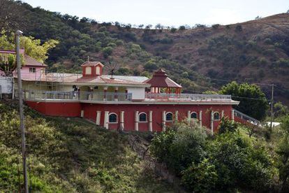 La casa donde vive la madre de Joaqu&iacute;n &#039;El Chapo&#039; Guzm&aacute;n, en la comunidad de La Tuna.